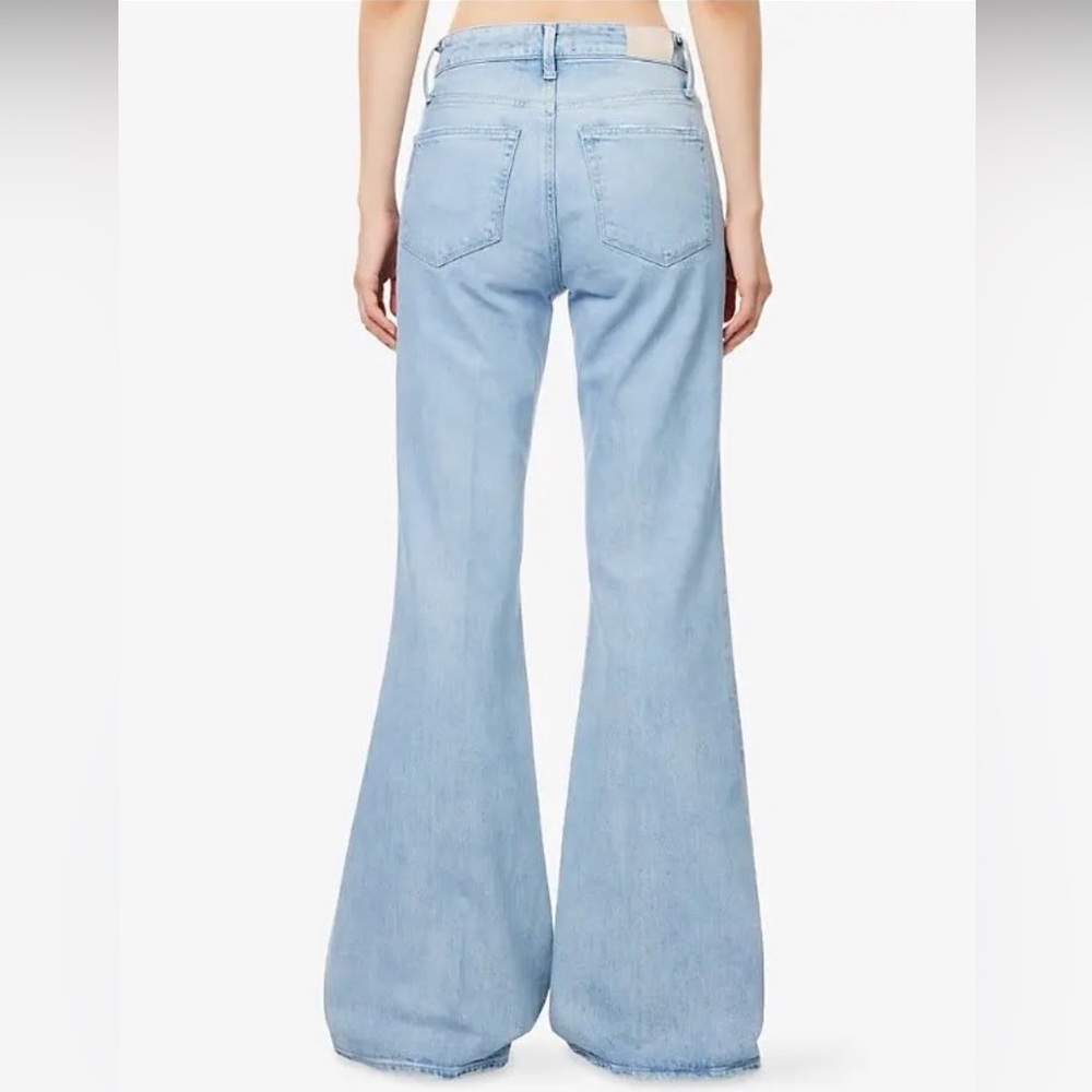 PAIGE Marlow Reverse Seamed Super Flare High Rise Jeans--NWT--27 - Picture 12 of 16